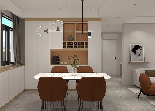 Modern Dining Room Cabinets.webp