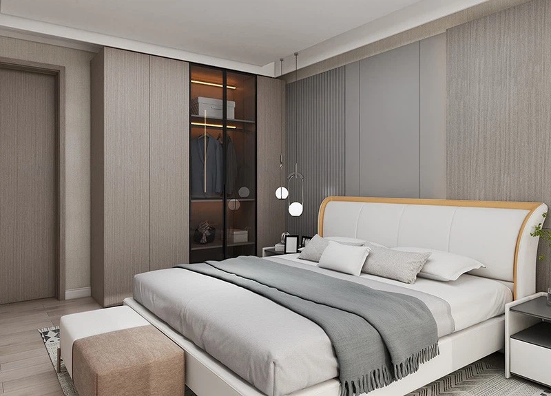 Wood Grain Bedroom Wardrobe.webp