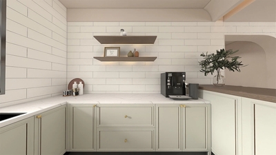 White Shaker Kitchen Cabinets